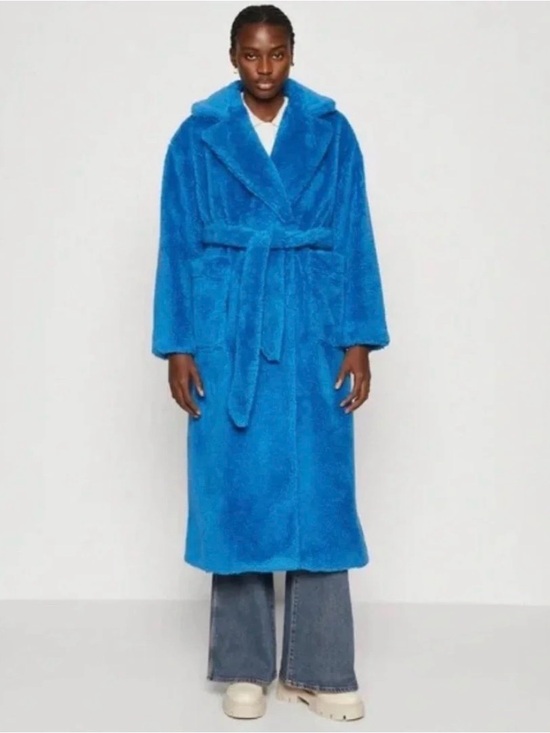 UGG Jackets & Blazers - UGG Alesandra Faux Fur Sherpa Teddy Long‎ Wrap Coat